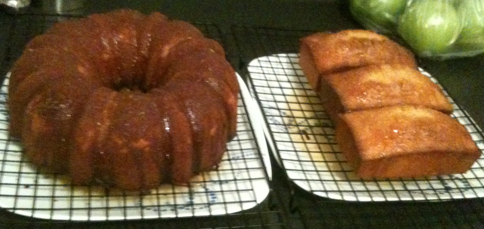 Citrus almond poundcake