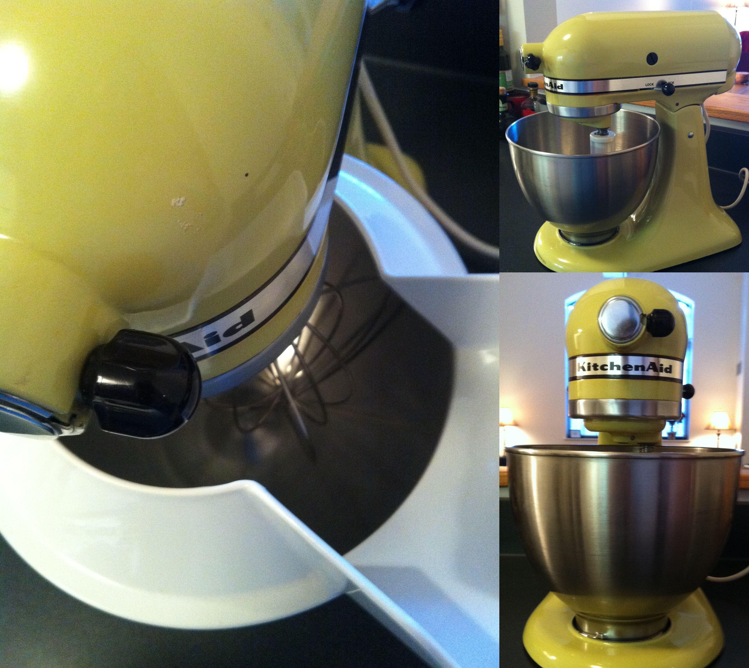 Bernice, the trusty stand mixer