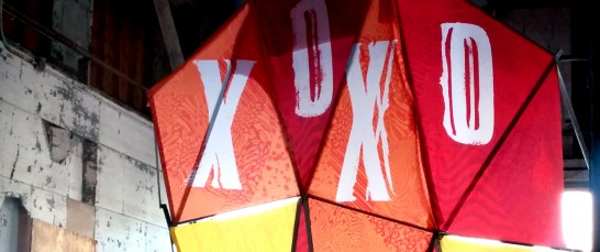XOXO stage banner